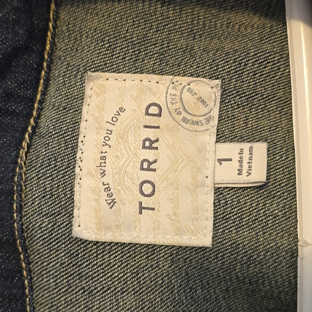 Torrid Denim Jacket - Picture 3 of 3